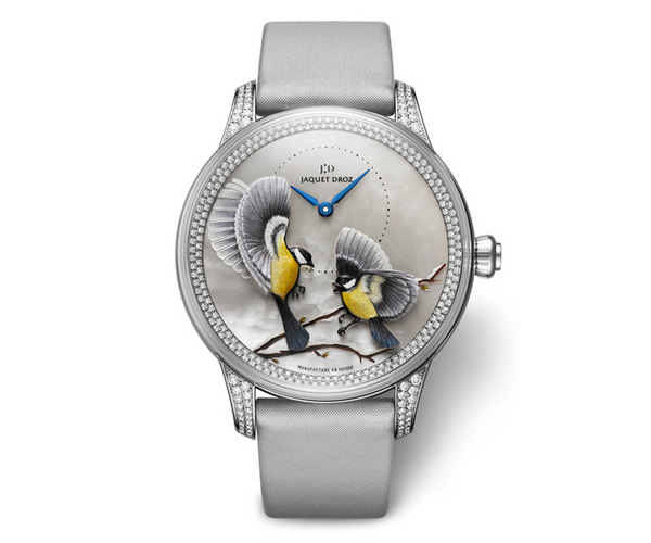 Jaquet Droz 金雕雀鳥腕表吟誦唯美愛情