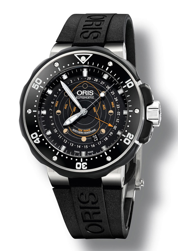 Oris ProDiver：輕盈賞玩月相潮汐之謎