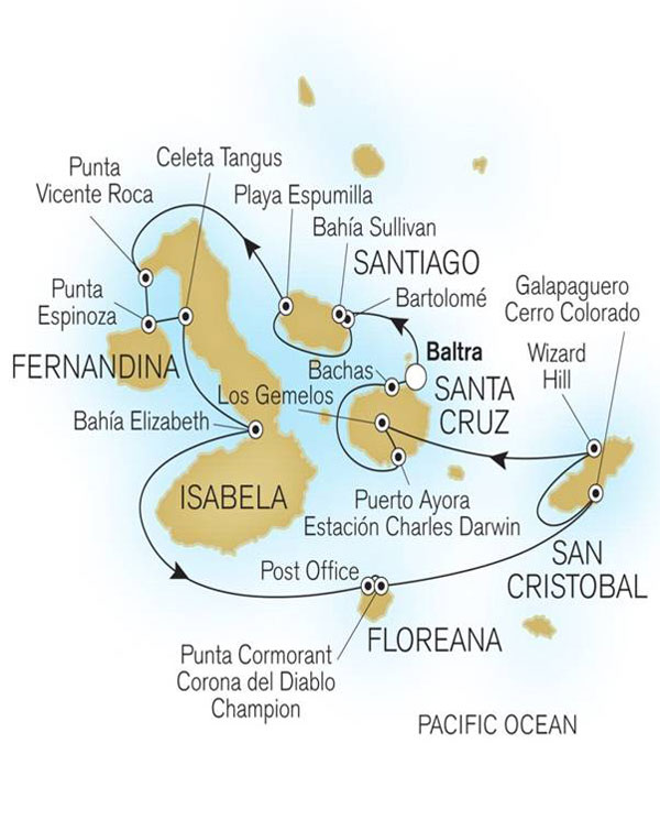 銀海郵輪加拉帕戈斯群島10天9晚探索之旅