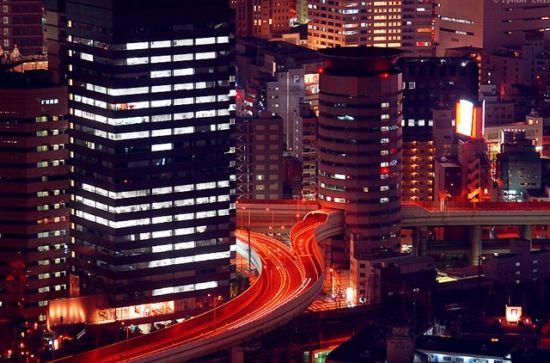 日本 大阪 門塔建筑