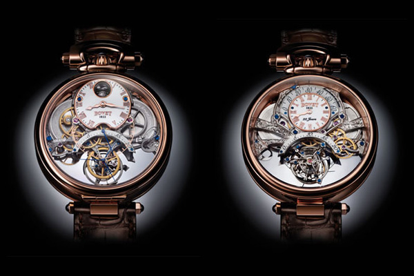 BOVET 播威表：雙面機(jī)械之美