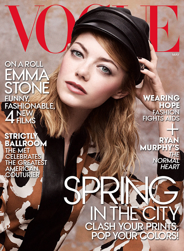 Emma Stone《Vogue》美國版2014年5月號