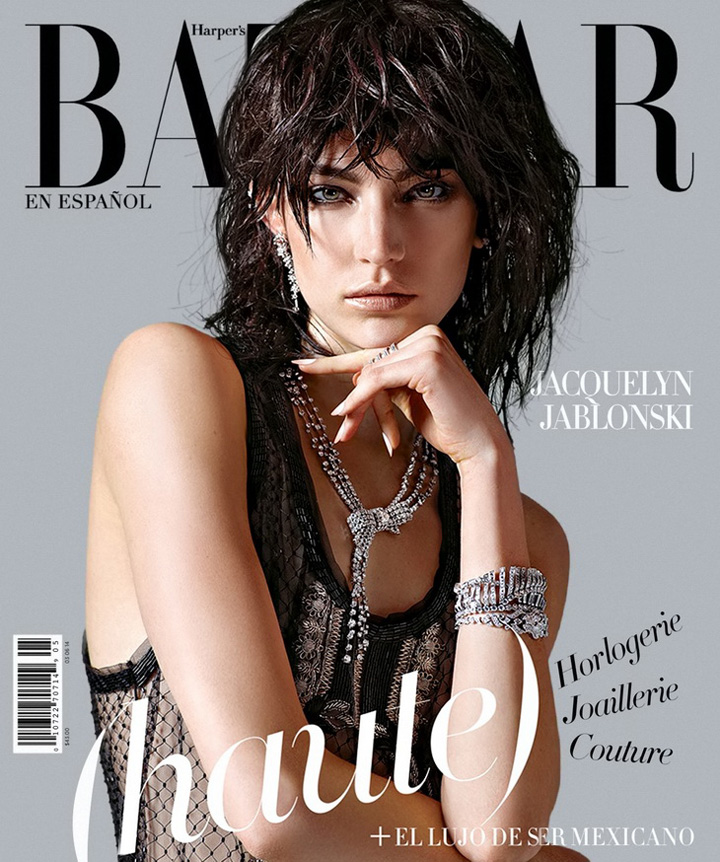 Jacquelyn Jablonski《Harper’s Bazaar》拉美版2014年5月號(hào)