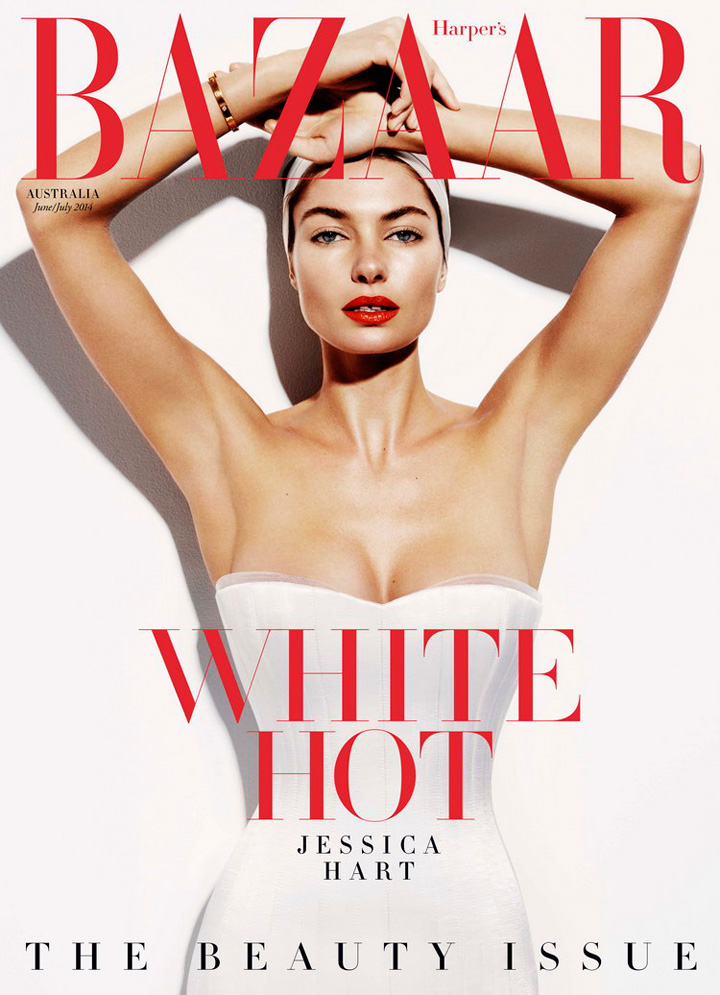 Jessica Hart《Harper's Bazaar》澳大利亞版2014年6/7月號