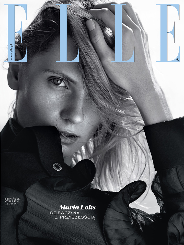 Maria Loks《Elle》波蘭版2014年8月號