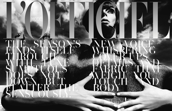 Coco Rocha《L’officiel》新加坡版2014年9月號