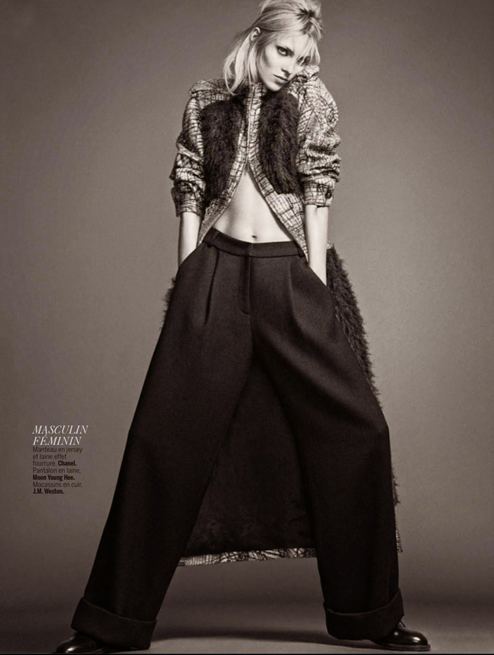 Anja Rubik《L’express Styles》2014年9月號