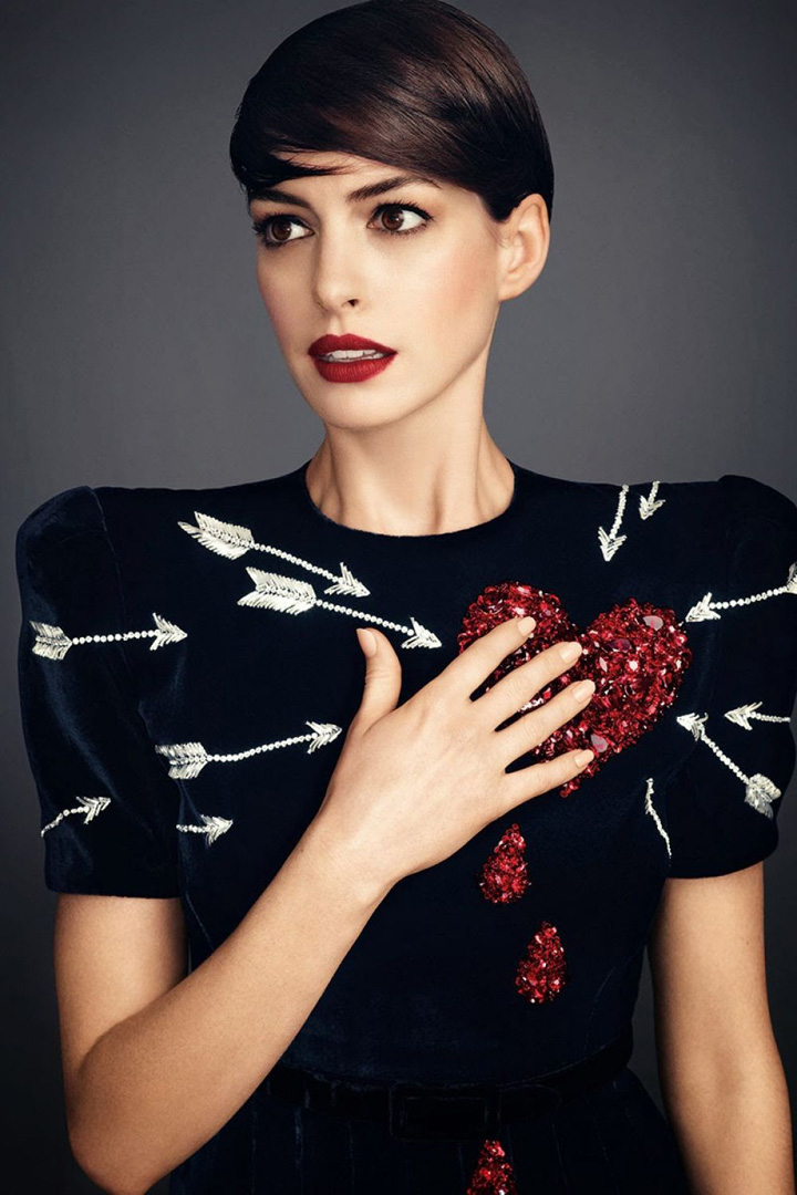 Anne Hathaway《Harper’s Bazaar》美國(guó)版2014年11月號(hào)