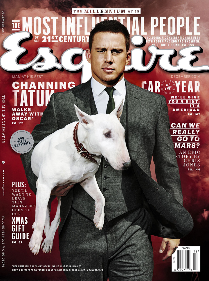 Channing Tatum《Esquire》雜志2014年12月號(hào)