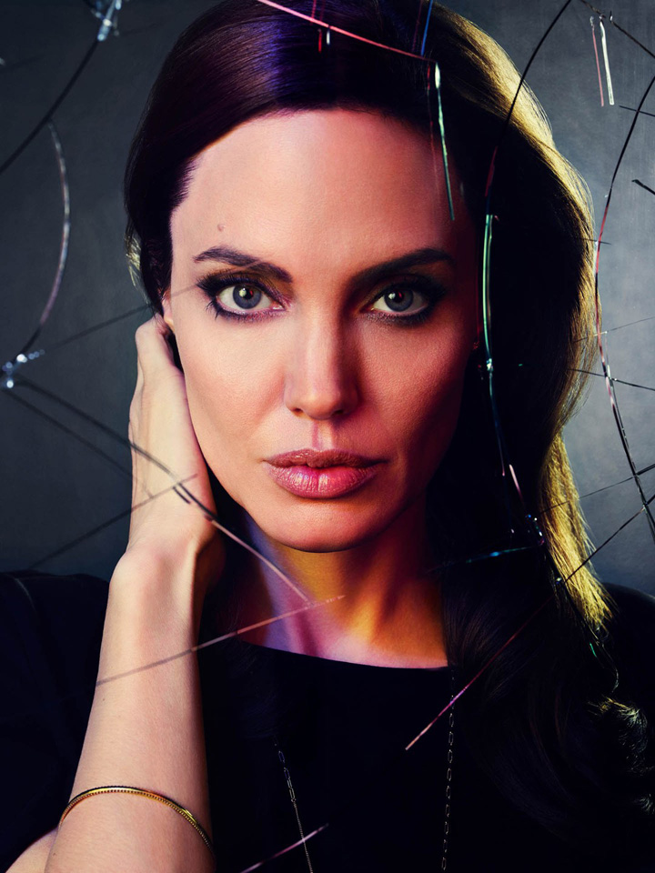 Angelina Jolie《好萊塢報道》2015年1月號