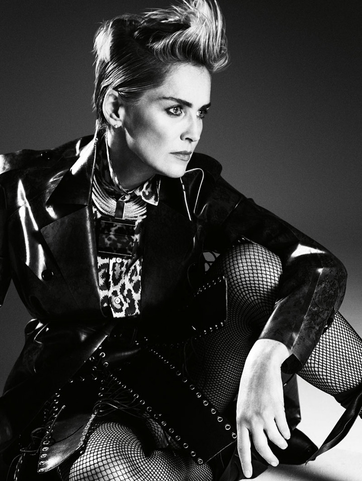 Sharon Stone《L’Officiel》澳大利亞版2015年2月號(hào)