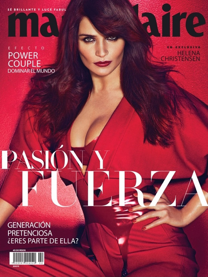 Helena Christensen《Marie Claire》墨西哥版2015年2月號