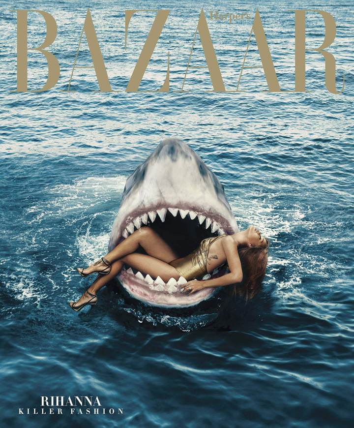 Rihanna《Harper’s Bazaar》美國版2015年3月號(hào)