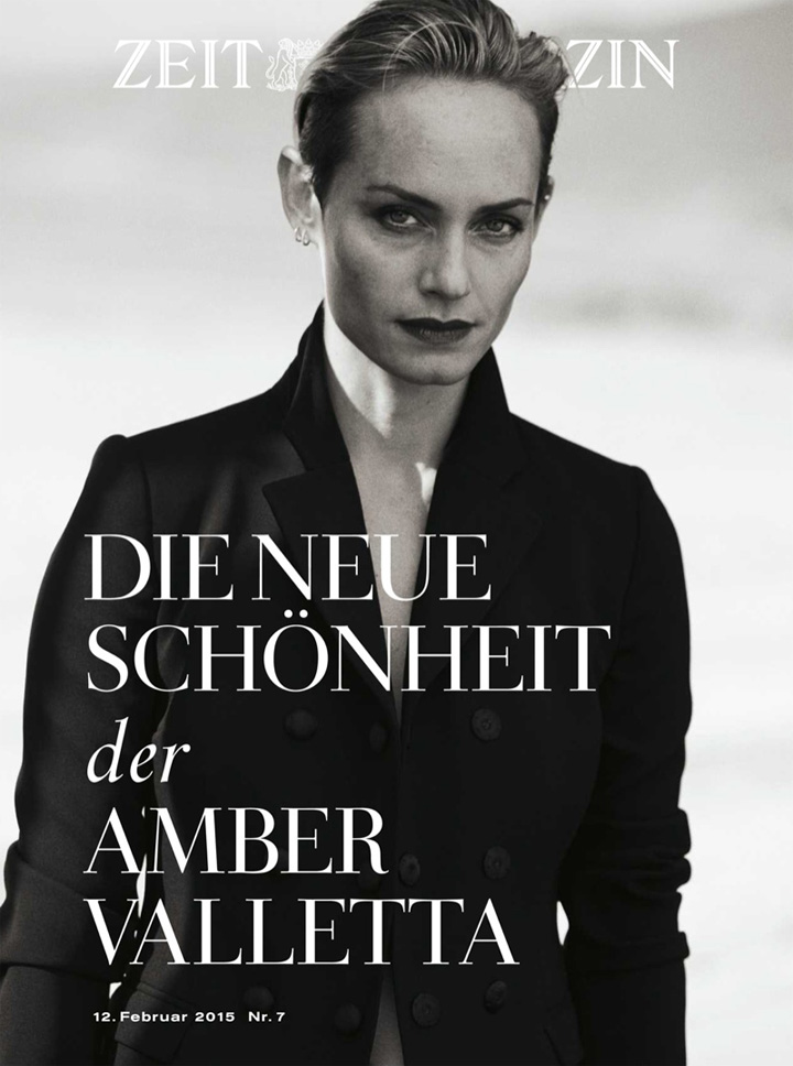 Amber Valletta《Zeit》雜志2015年2月號