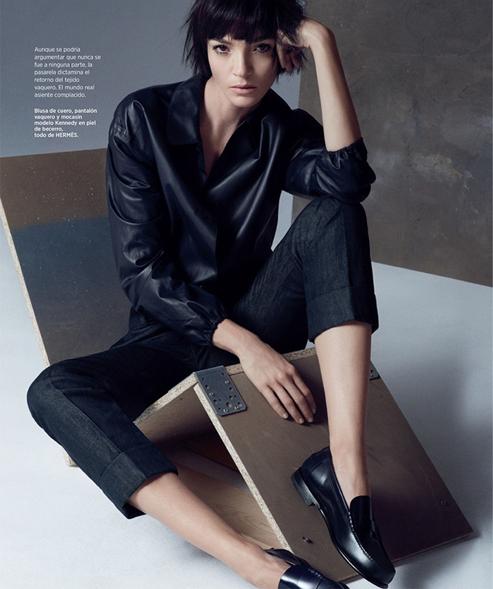 Mariacarla Boscono《Harper’s Bazaar》西班牙版2015年3月號