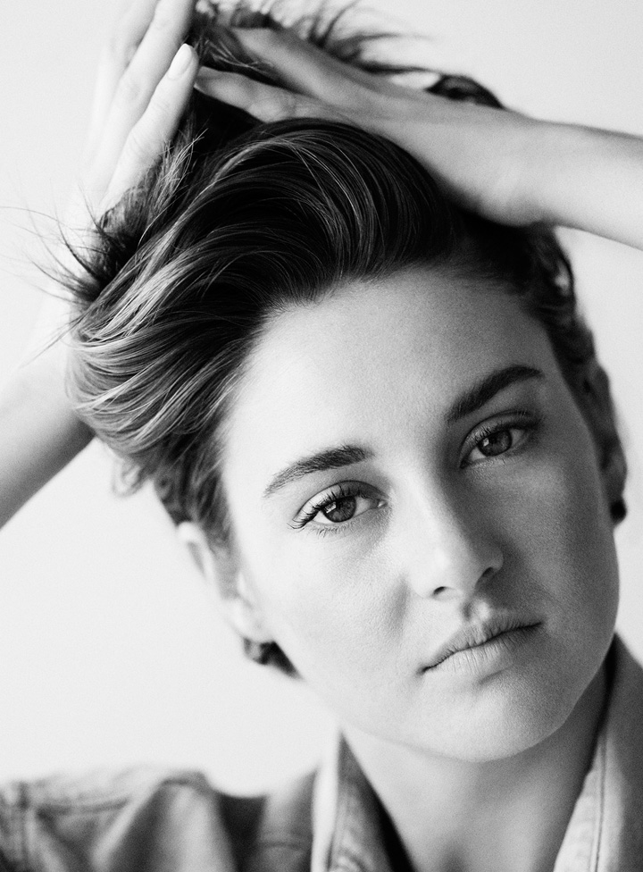 Shailene Woodley《Glamour》英國(guó)版2015年4月號(hào)