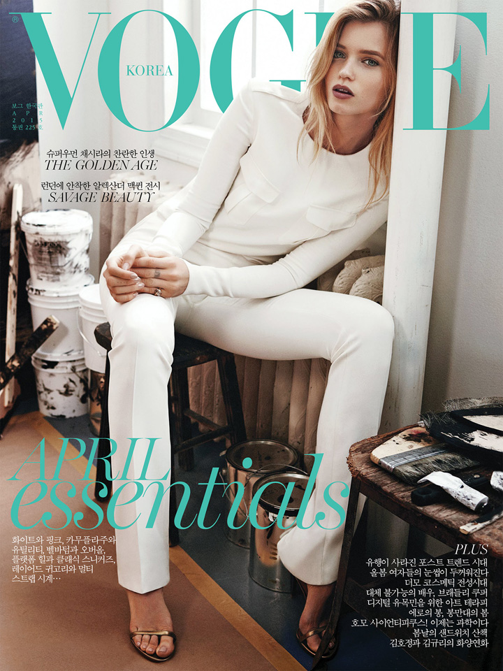 Abbey Lee Kershaw《Vogue》韓國版2015年4月號