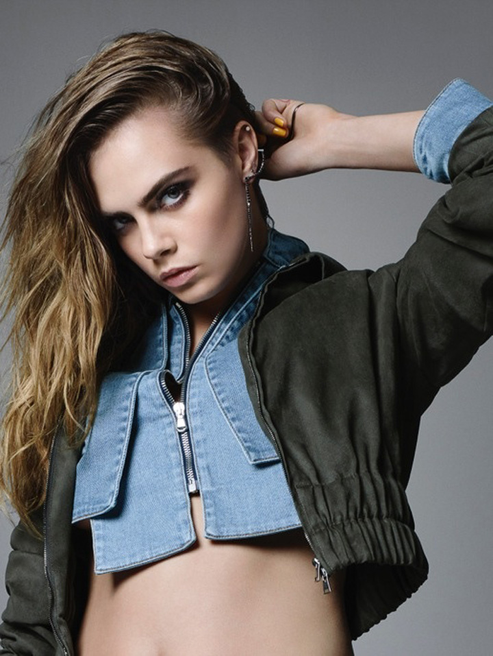 Cara Delevingne《L’Express Styles》雜志2015年4月號(hào)