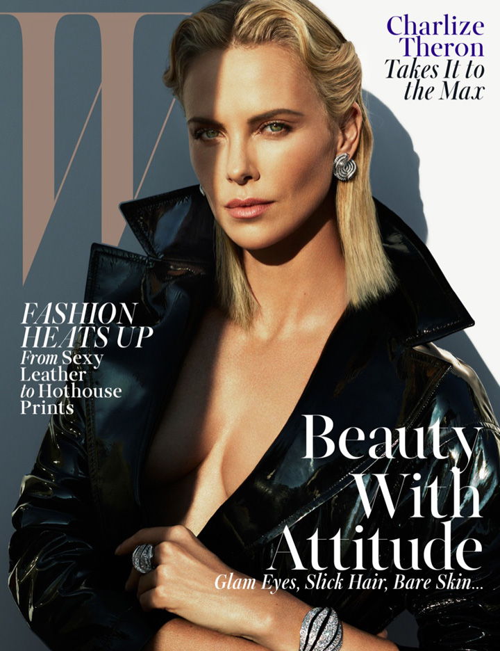 Charlize Theron《W》雜志2015年5月號