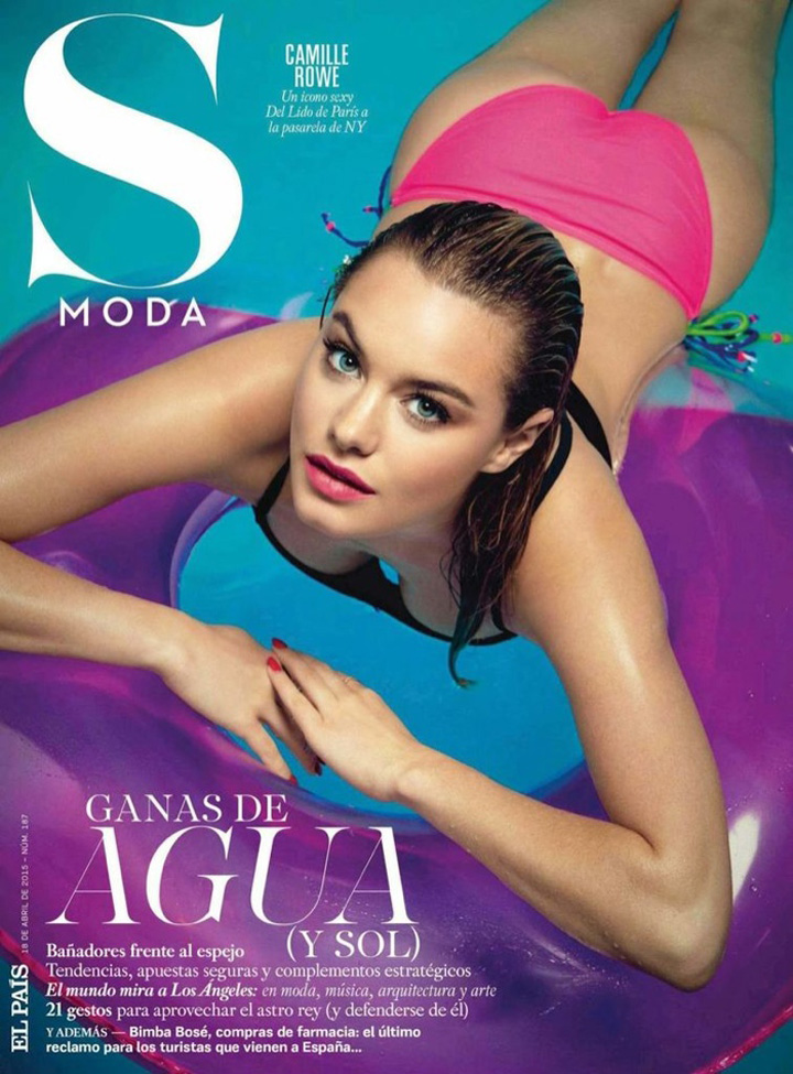 Camille Rowe《S Moda》雜志2015年4月號(hào)