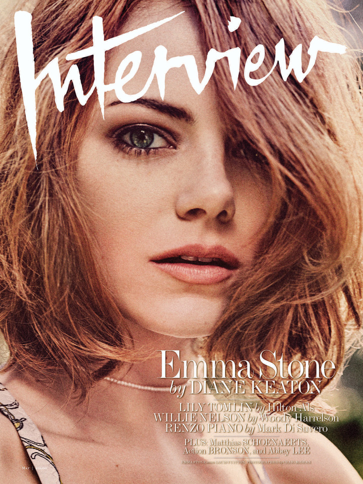 Emma Stone《Interview》雜志2015年5月號