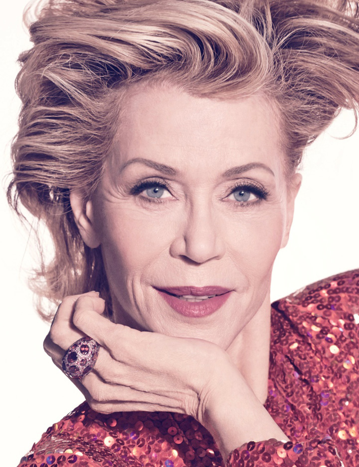 Jane Fonda《W》雜志2015年6/7月號(hào)