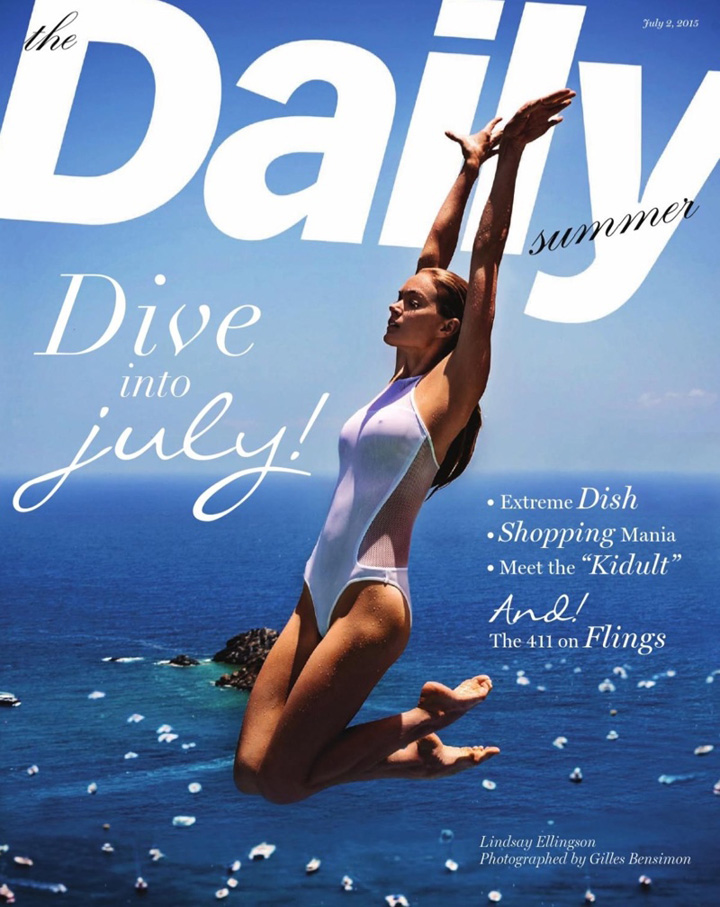 Lindsay Ellingson《The Daily Summer》雜志泳裝寫真