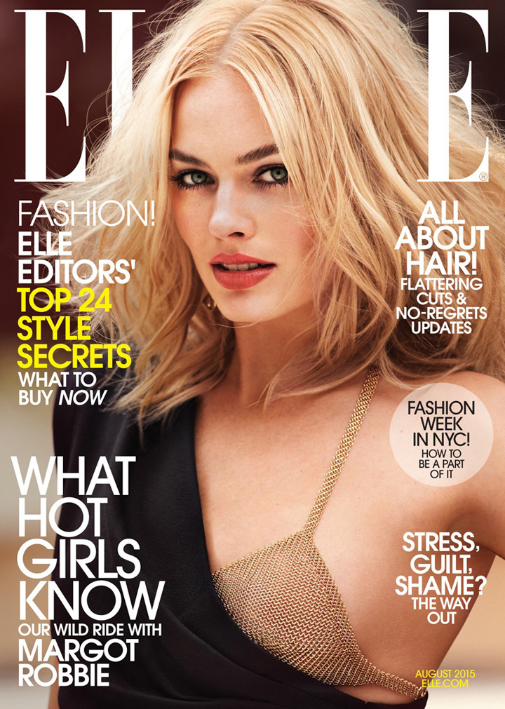 Margot Robbie《Elle》雜志2015年8月號(hào)