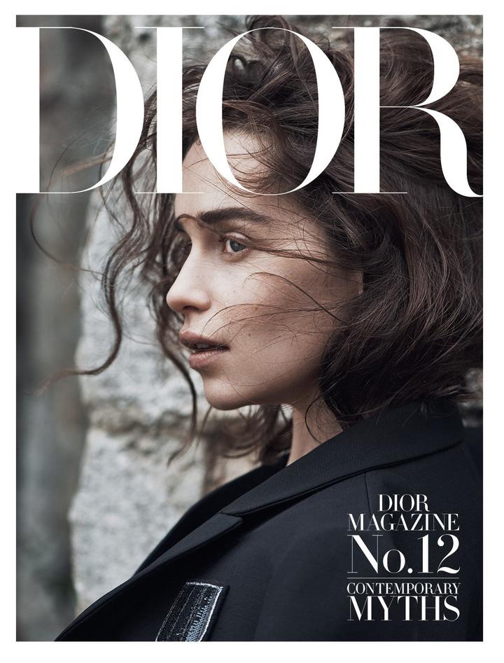 Emilia Clarke《Dior》雜志2015年冬季刊