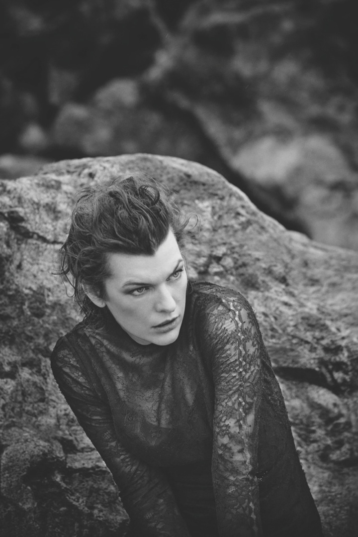 Milla Jovovich《Harper’s Bazaar》西班牙版2016年3月號(hào)