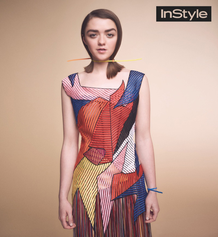 Maisie Williams《InStyle》英國版2016年4月號