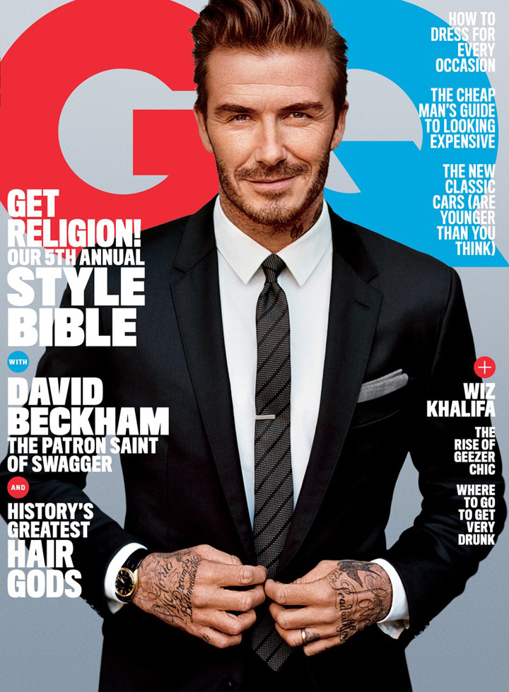 David Beckham《GQ》美國版2016年4月號