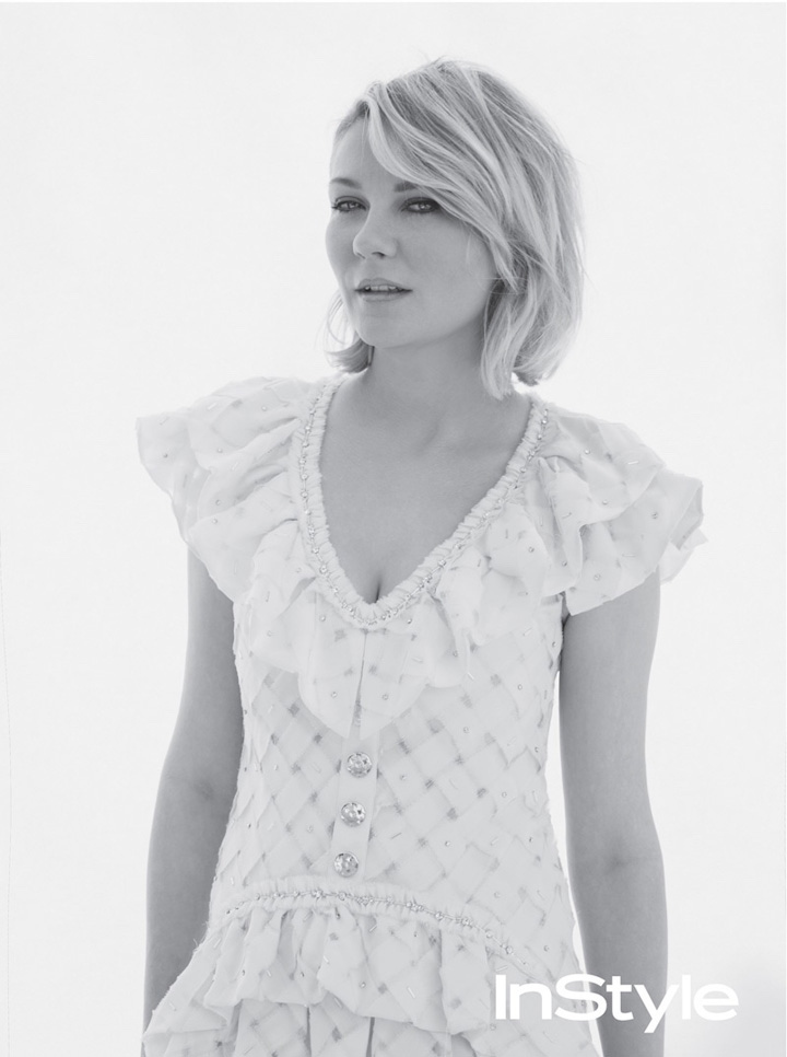 Kirsten Dunst《InStyle》英國版2016年5月號(hào)