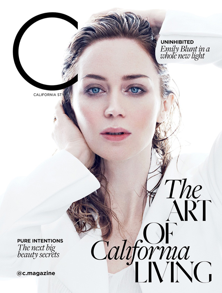 Emily Blunt《C》雜志2016年4月號(hào)