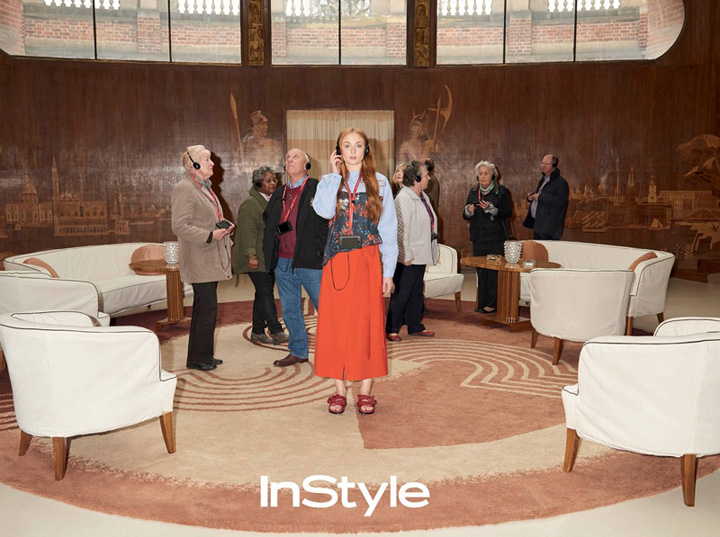 Sophie Turner《InStyle》英國版2016年7月號