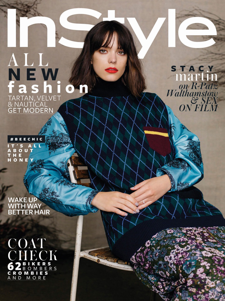 Stacy Martin《InStyle》英國版2016年9月號