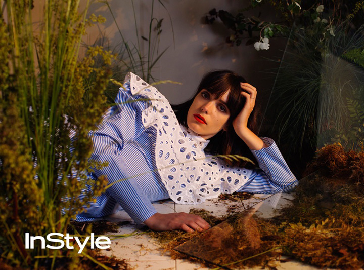 Stacy Martin《InStyle》英國(guó)版2016年9月號(hào)