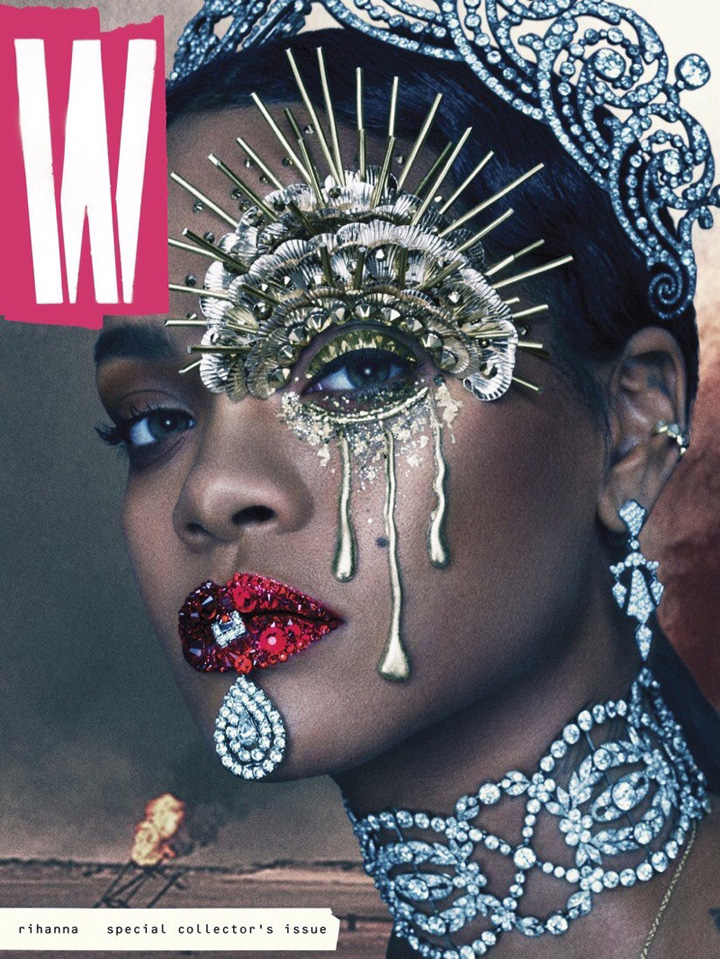 Rihanna《W》雜志2016年9月號(hào)