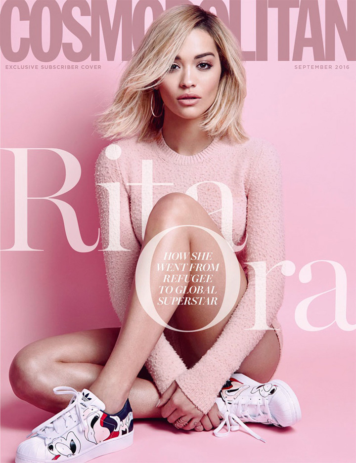 Rita Ora《Cosmopolitan》英國版2016年9月號