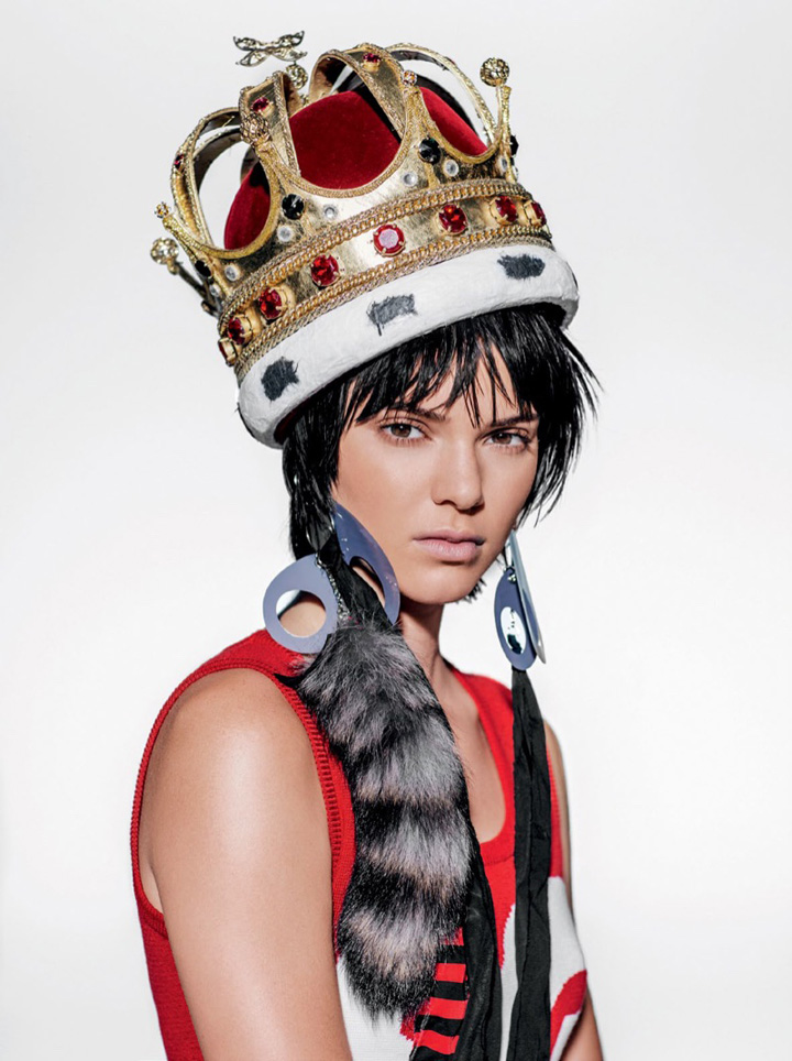 Kendall Jenner《Vogue》巴西版2016年1月號(hào)