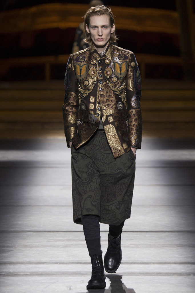 Dries Van Noten 2016秋冬男裝流行發(fā)布