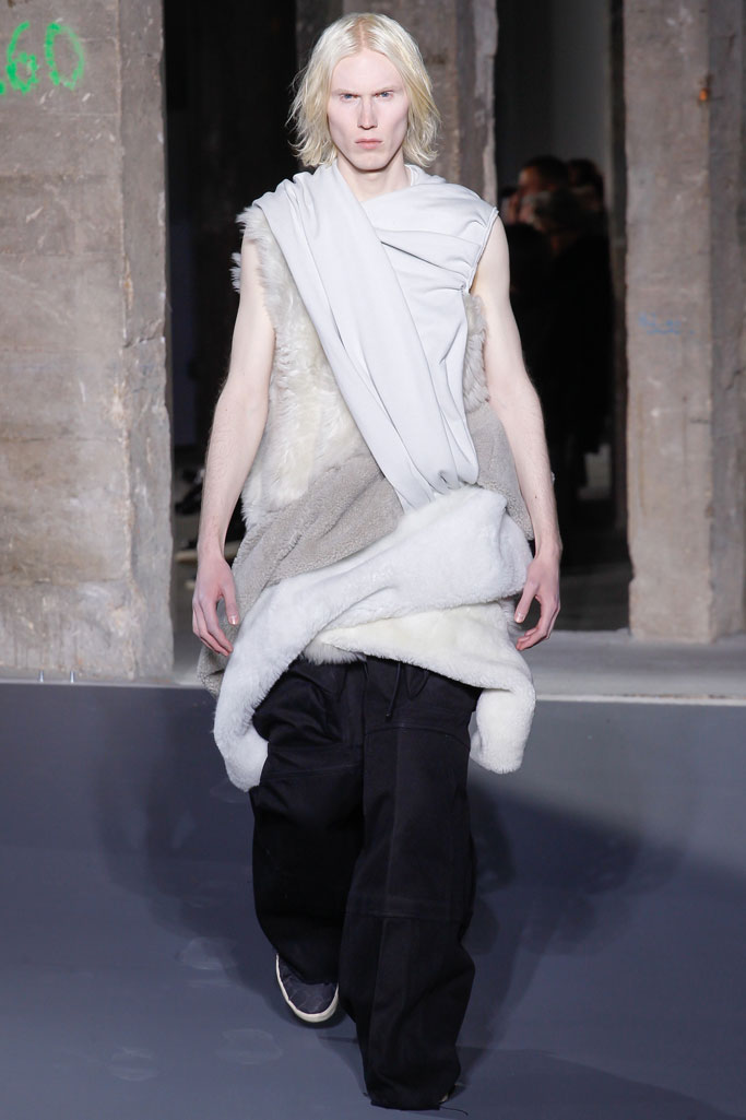 Rick Owens 2016秋冬男裝流行發(fā)布