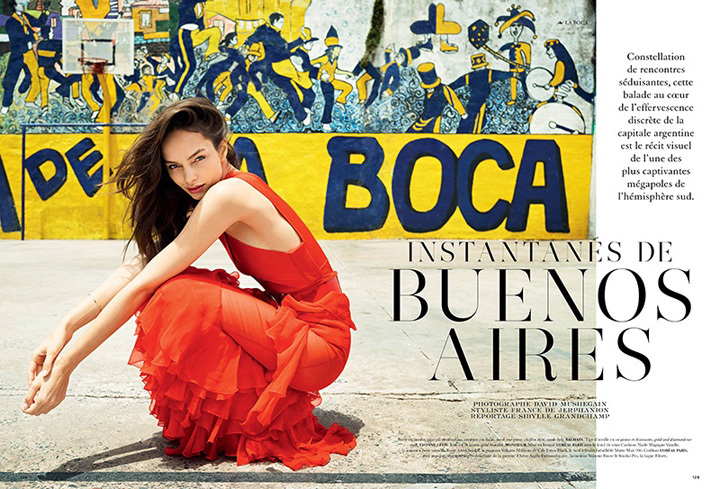 Luma Grothe《Air France Madame》2016年2月號(hào)