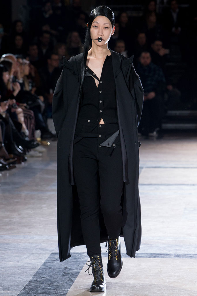 Yohji Yamamoto 2016秋冬流行發(fā)布