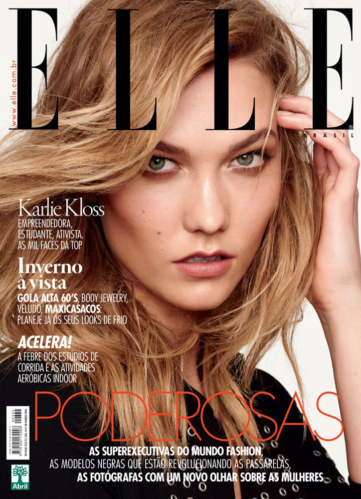 Karlie Kloss《Elle》巴西版2016年3月號