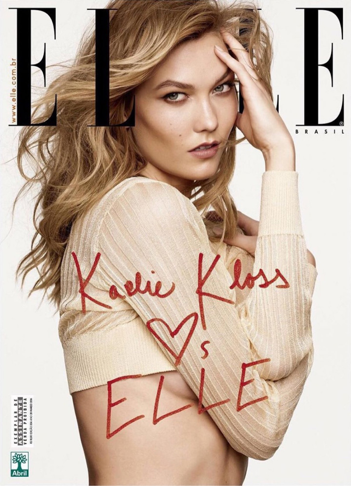 Karlie Kloss《Elle》巴西版2016年3月號