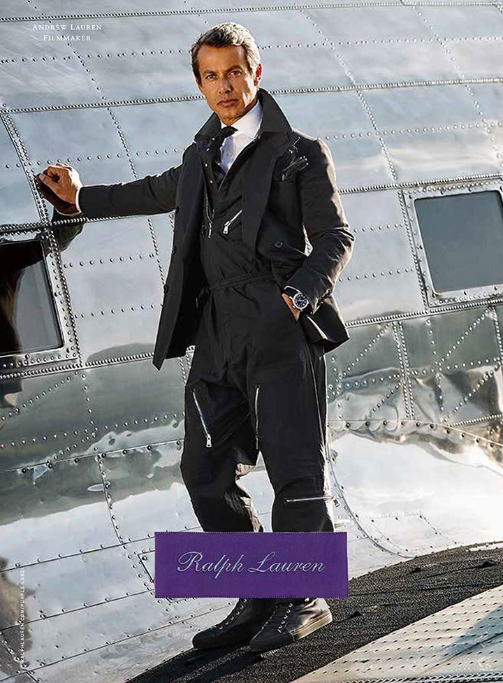 Ralph Lauren Purple Label 2016春夏系列廣告大片