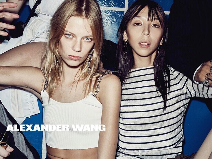 Alexander Wang 2016春夏系列廣告大片