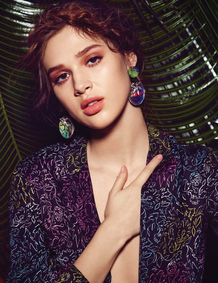 Anais Pouliot《Vogue》墨西哥版2016年4月號(hào)