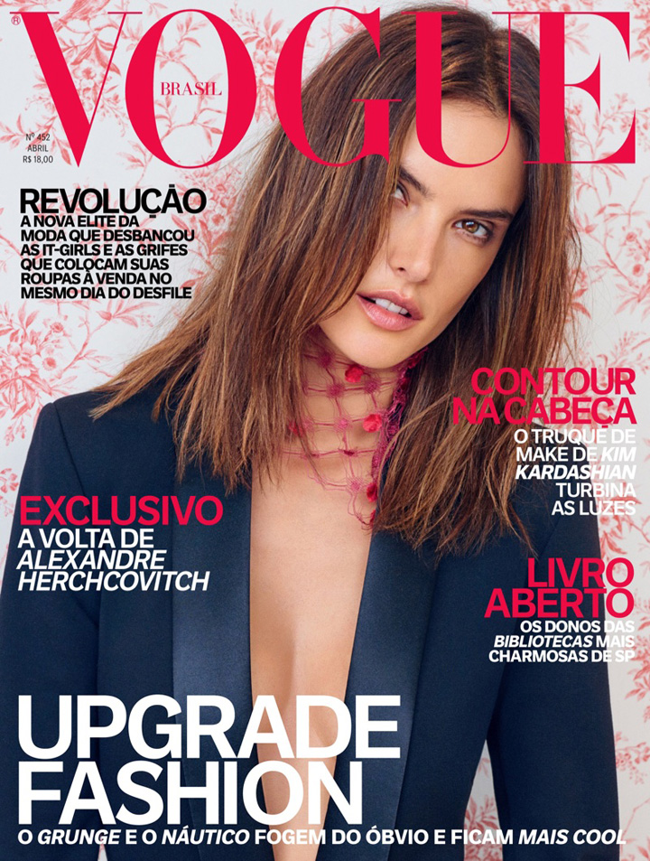 Alessandra Ambrosio《Vogue》巴西版2016年4月號(hào)